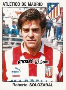 Sticker Roberto Solozabal - Liga Spagnola 1993-1994 n. 62 - Panini