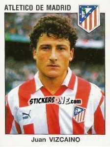 Sticker Juan Vizcaino - Liga Spagnola 1993-1994 n. 65 - Panini