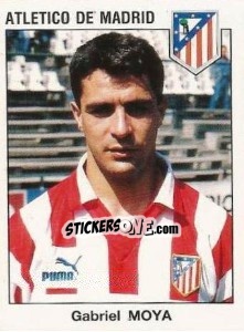 Sticker Gabriel Moya - Liga Spagnola 1993-1994 n. 67 - Panini