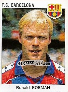 Sticker Ronald Koeman - Liga Spagnola 1993-1994 n. 75 - Panini