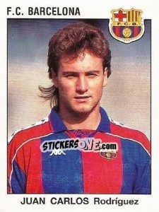 Sticker Juan Carlos Rodríguez - Liga Spagnola 1993-1994 n. 76 - Panini