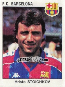 Cromo Hristo Stoichkov - Liga Spagnola 1993-1994 - Panini
