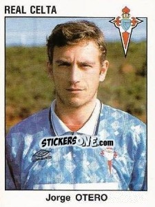 Sticker Jorge Otero - Liga Spagnola 1993-1994 n. 92 - Panini