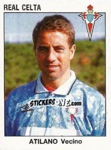 Cromo Atilano Vecino - Liga Spagnola 1993-1994 n. 95 - Panini