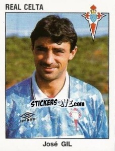 Sticker José Gil - Liga Spagnola 1993-1994 n. 98 - Panini