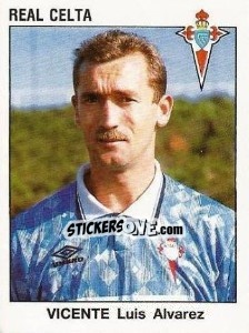 Cromo Vicente Luis Alvarez - Liga Spagnola 1993-1994 - Panini
