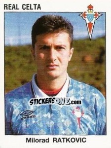 Cromo Milorad Ratkovic - Liga Spagnola 1993-1994 - Panini