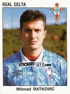 Sticker Milorad Ratkovic - Liga Spagnola 1993-1994 n. 100 - Panini