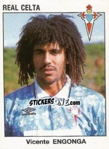 Sticker Vicente Engonga - Liga Spagnola 1993-1994 n. 101 - Panini