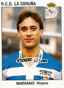 Cromo Mariano Hoyas - Liga Spagnola 1993-1994 - Panini