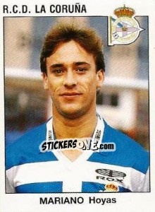 Sticker Mariano Hoyas - Liga Spagnola 1993-1994 n. 109 - Panini