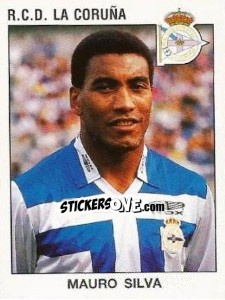 Sticker Mauro Silva - Liga Spagnola 1993-1994 - Panini