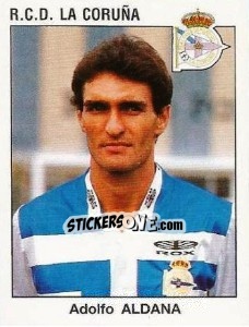 Figurina Adolfo Aldana - Liga Spagnola 1993-1994 - Panini