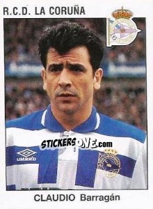 Cromo Claudio Barragán - Liga Spagnola 1993-1994 - Panini