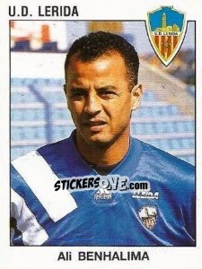 Figurina Ali Benhalima - Liga Spagnola 1993-1994 - Panini