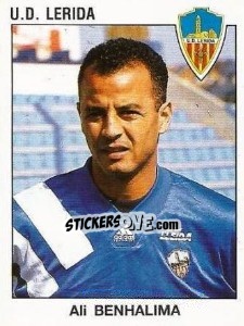 Figurina Ali Benhalima - Liga Spagnola 1993-1994 n. 126 - Panini