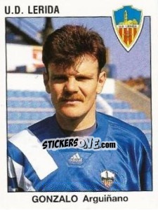 Cromo Gonzalo Arguiñano - Liga Spagnola 1993-1994 - Panini