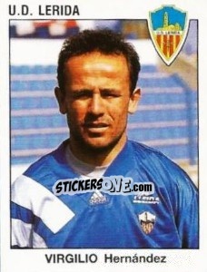 Figurina Virgilio Hernández - Liga Spagnola 1993-1994 - Panini