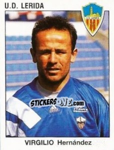Sticker Virgilio Hernández - Liga Spagnola 1993-1994 n. 129 - Panini