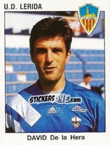 Figurina David De la Hera - Liga Spagnola 1993-1994 - Panini
