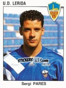 Figurina Sergi Pares - Liga Spagnola 1993-1994 n. 135 - Panini