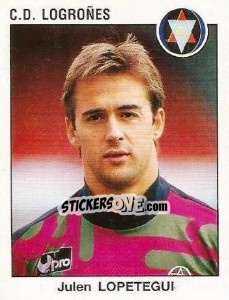 Sticker Julen Lopetegui - Liga Spagnola 1993-1994 n. 140 - Panini
