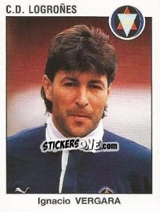 Figurina Ignacio Vergara - Liga Spagnola 1993-1994 - Panini