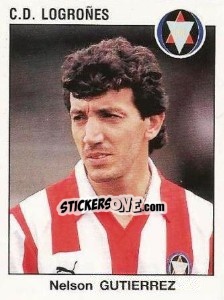 Cromo Nelson Gutierrez - Liga Spagnola 1993-1994 - Panini
