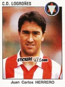 Sticker Juan Carlos Herrero - Liga Spagnola 1993-1994 - Panini