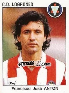 Cromo Francisco José Anton - Liga Spagnola 1993-1994 - Panini