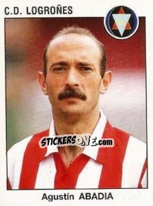Figurina Agustín Abadia - Liga Spagnola 1993-1994 n. 149 - Panini