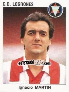 Cromo Ignacio Martin - Liga Spagnola 1993-1994 - Panini