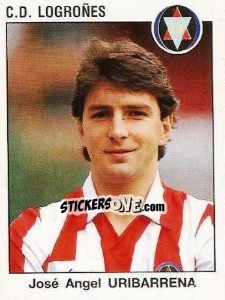 Sticker José Angel Uribarrena - Liga Spagnola 1993-1994 - Panini