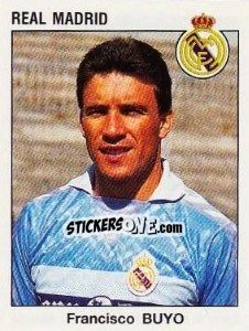 Cromo Francisco Buyo - Liga Spagnola 1993-1994 - Panini