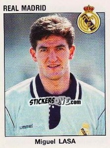 Figurina Miguel Lasa - Liga Spagnola 1993-1994 - Panini