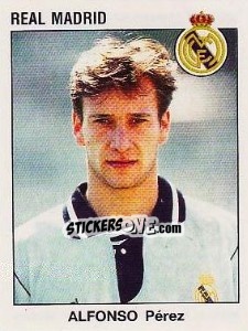Sticker Alfonso Pérez - Liga Spagnola 1993-1994 n. 171 - Panini