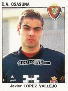 Sticker Javier Lopez Vallejo - Liga Spagnola 1993-1994 n. 175 - Panini