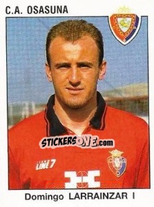 Cromo Domingo Larrainzar I - Liga Spagnola 1993-1994 n. 177 - Panini