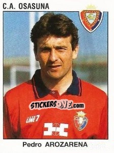 Sticker Pedro Arozarena - Liga Spagnola 1993-1994 n. 180 - Panini