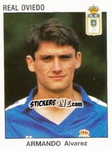 Cromo Armando Alvarez - Liga Spagnola 1993-1994 - Panini