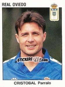 Sticker Cristobal Parralo - Liga Spagnola 1993-1994 - Panini