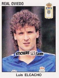 Cromo Luis Elcacho - Liga Spagnola 1993-1994 - Panini