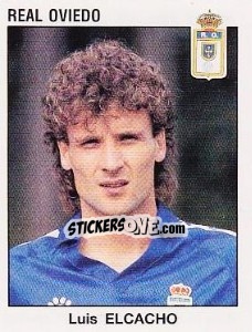 Figurina Luis Elcacho - Liga Spagnola 1993-1994 - Panini