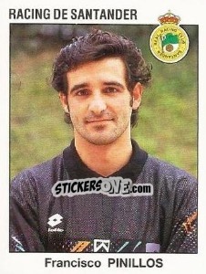 Sticker Francisco Pinillos - Liga Spagnola 1993-1994 - Panini