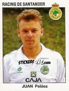 Sticker Juan Peláez - Liga Spagnola 1993-1994 n. 210 - Panini