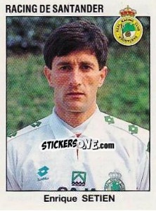 Cromo Enrique Setien - Liga Spagnola 1993-1994 - Panini