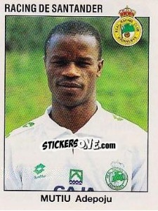 Sticker Mutiu Adepoju - Liga Spagnola 1993-1994 - Panini