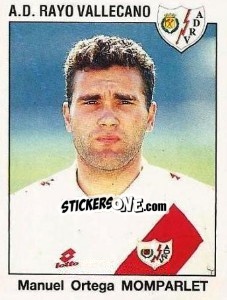 Cromo Manuel Ortega Momparlet - Liga Spagnola 1993-1994 - Panini