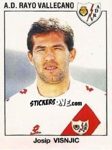 Sticker Josip Visnjic - Liga Spagnola 1993-1994 - Panini