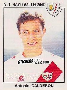 Sticker Antonio Calderon - Liga Spagnola 1993-1994 n. 236 - Panini